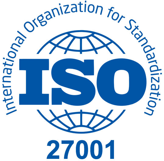 ISO 27001 certification logo